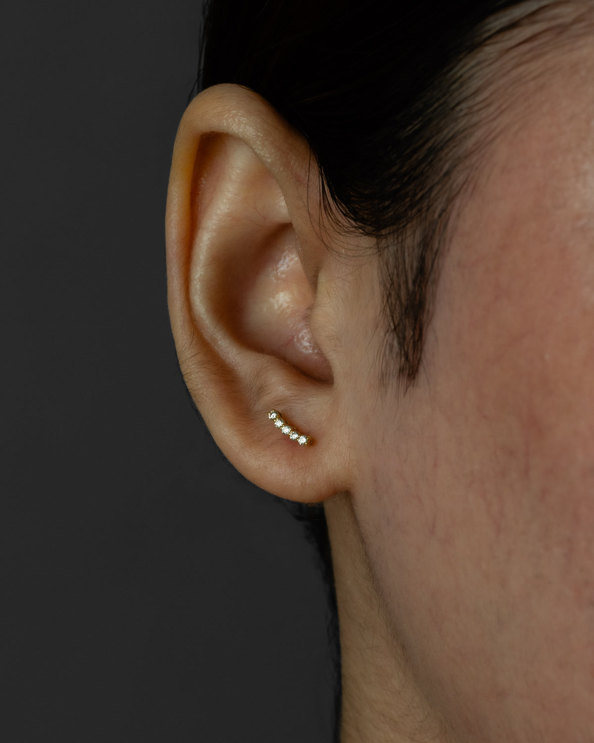 CURVE LINE EARRINGS