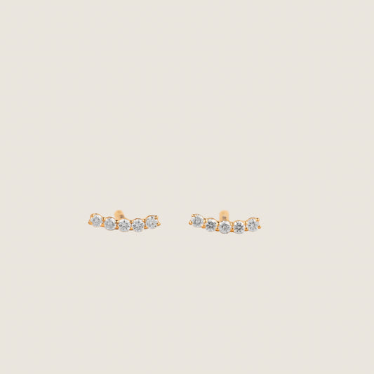 CURVE LINE EARRINGS