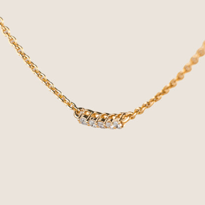 CURVE LINE PENDANT CHAIN