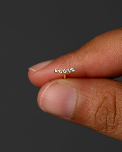 CURVE LINE EARRINGS