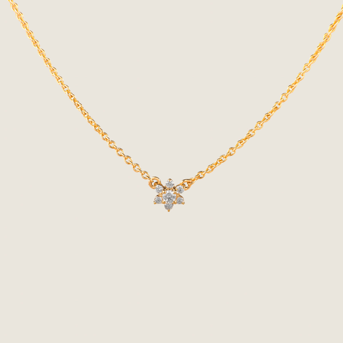 FLOWER PENDANT CHAIN