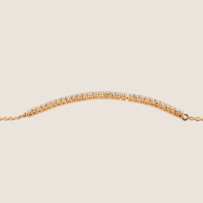 HALF TENNIS BRACELET