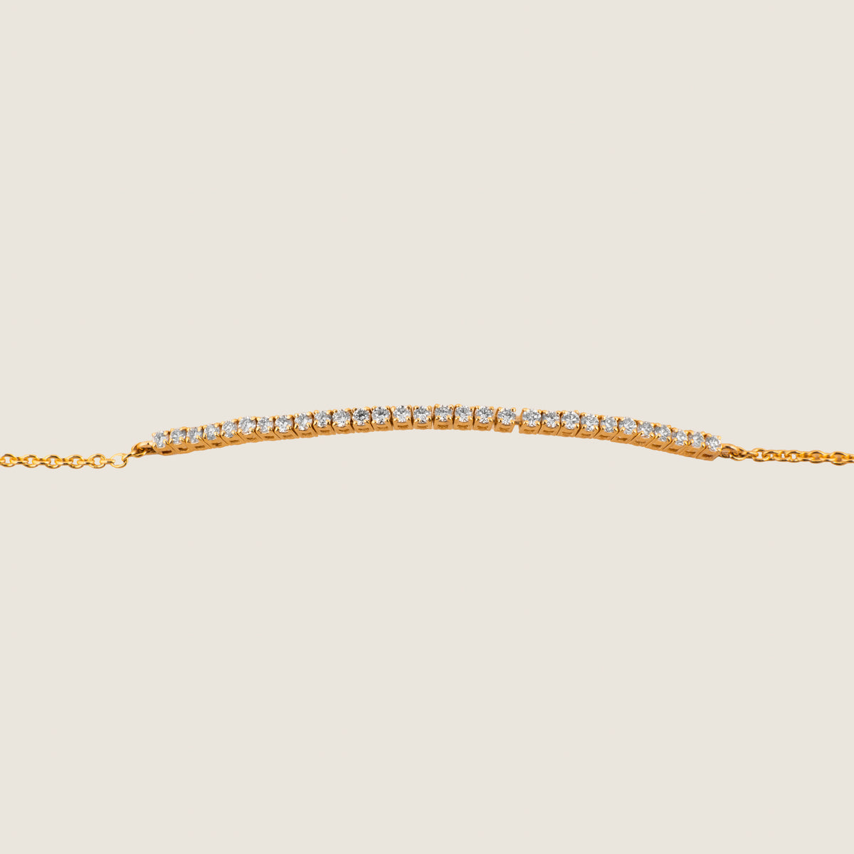 HALF TENNIS BRACELET