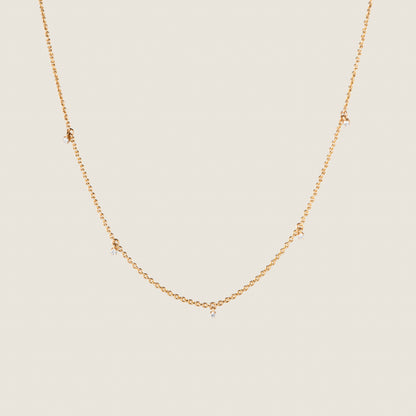 MULTI DIAMOND PENDANT CHAIN