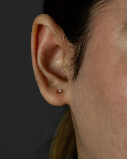 SOLITAIRE EARRINGS