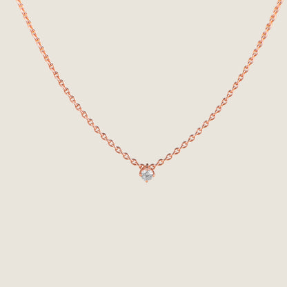 SOLITAIRE PENDANT CHAIN