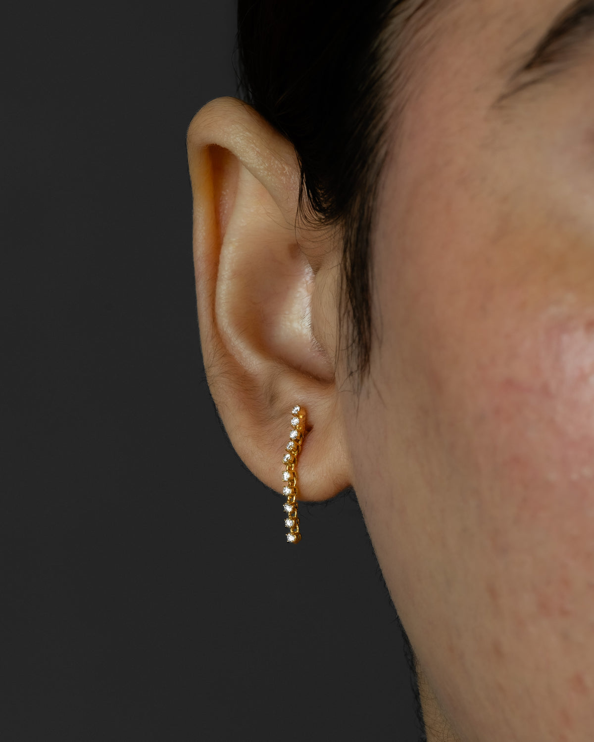 TENNIS DROP EARRINGS