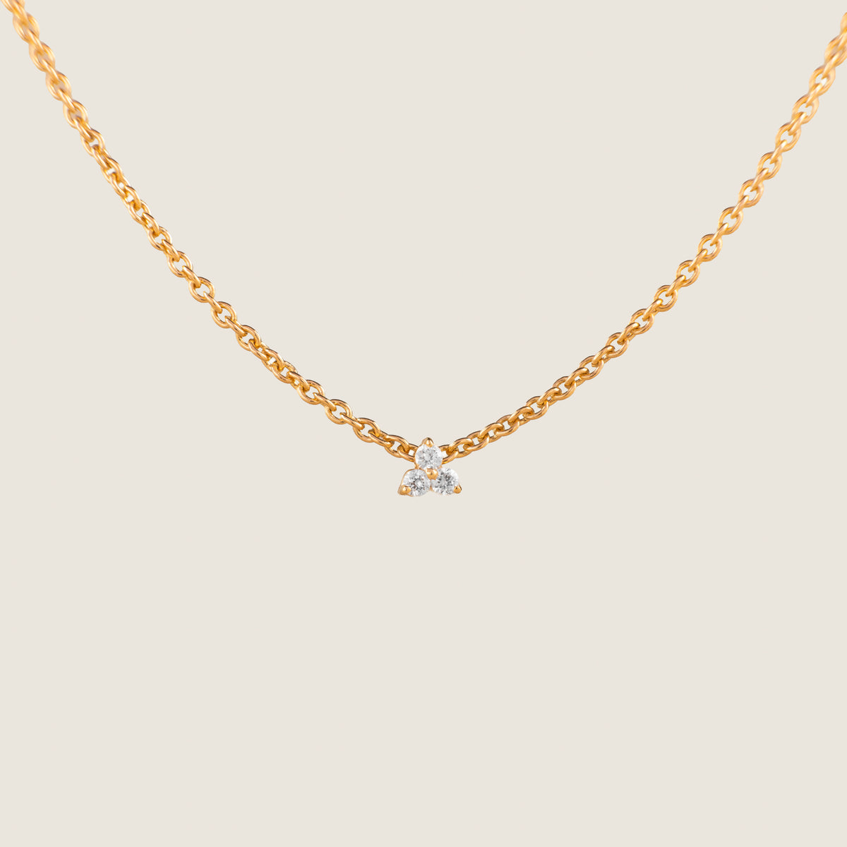 TRIANGLE PENDANT CHAIN